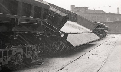 100-тонный вагон-самосвал Калининградская область, город Калининград 1966 г..jpg