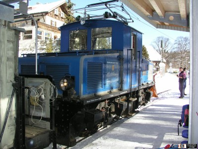 Alter Bayerische Zugspitzbahn Lokomotive