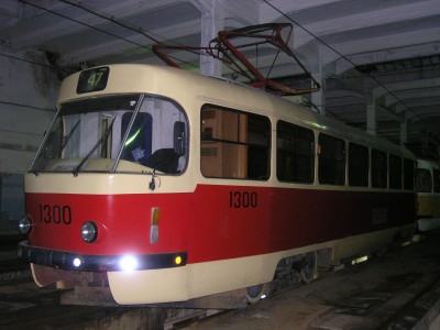 Самый первый вагон МТТД пришедший на эксплуатацию в депо Апакова.