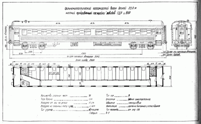 Чертеж вагона ржд