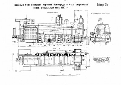 Паровоз овечка чертеж