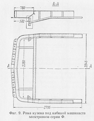 Рама под кабиной