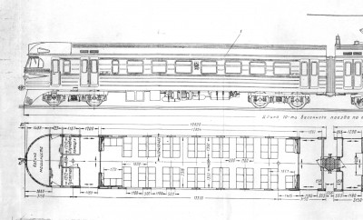 Электропоезд эр22 чертежи