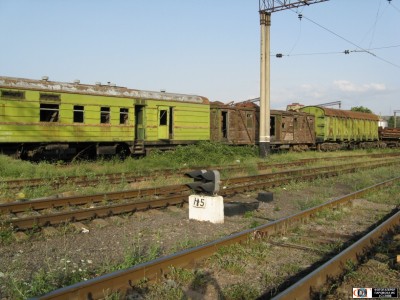 Заброшенные вагоны в депо г. Тбилиси, Грузия<br /> Автор: David | Фото сделано 11.VII.2008.