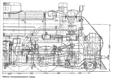 Пассажирский теплопаровоз 1-4-1 Ворошиловградского завода - Ф2.jpg