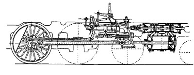 Наружный парораспределительный механизм паровоза серии М.jpg