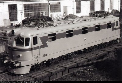 ЧС2-001 завод имени В.И. Ленина SKODA (Шкода) Пльзень Чехословакия (Чехия). 1958