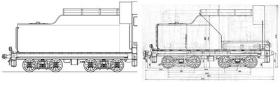 Паровоз э чертежи