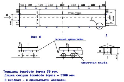 Жд платформа чертеж