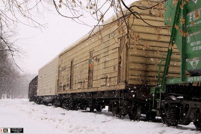 Вагон для перевозки гелия, подъездной путь РНЦ Курчатовский институт, МОЖД, Россия/Москва<br />Автор: Easy | Фото сделано 9.III.2009, опубликовано 11.III.2009.